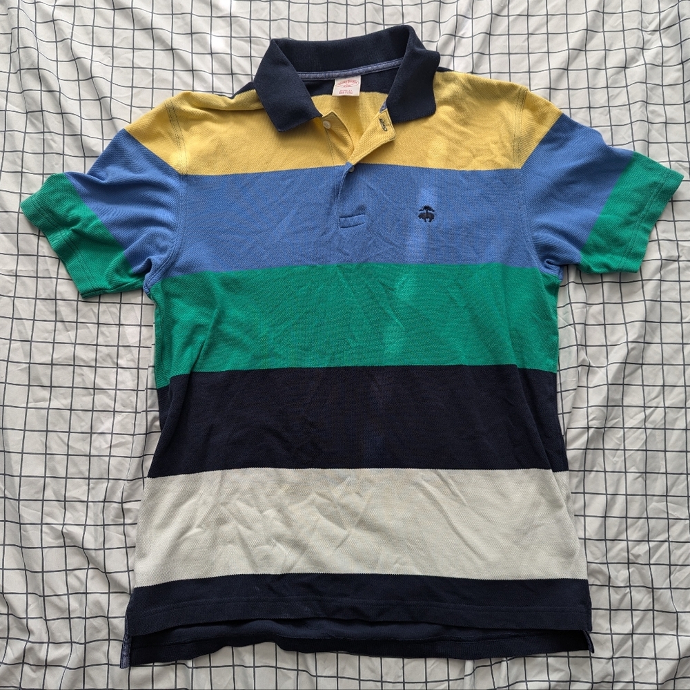 Brooks Brothers Colorblock Polo